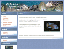 Tablet Screenshot of cichlids.zidekhk.com